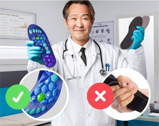 Lung Aid™ Magnetic Acupressure Insoles                               .