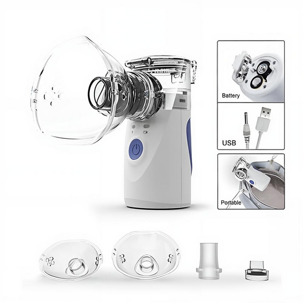 Lung Aid™ VitalBreathe Classic Micro Nebulizer: Portable Convenient & Effective