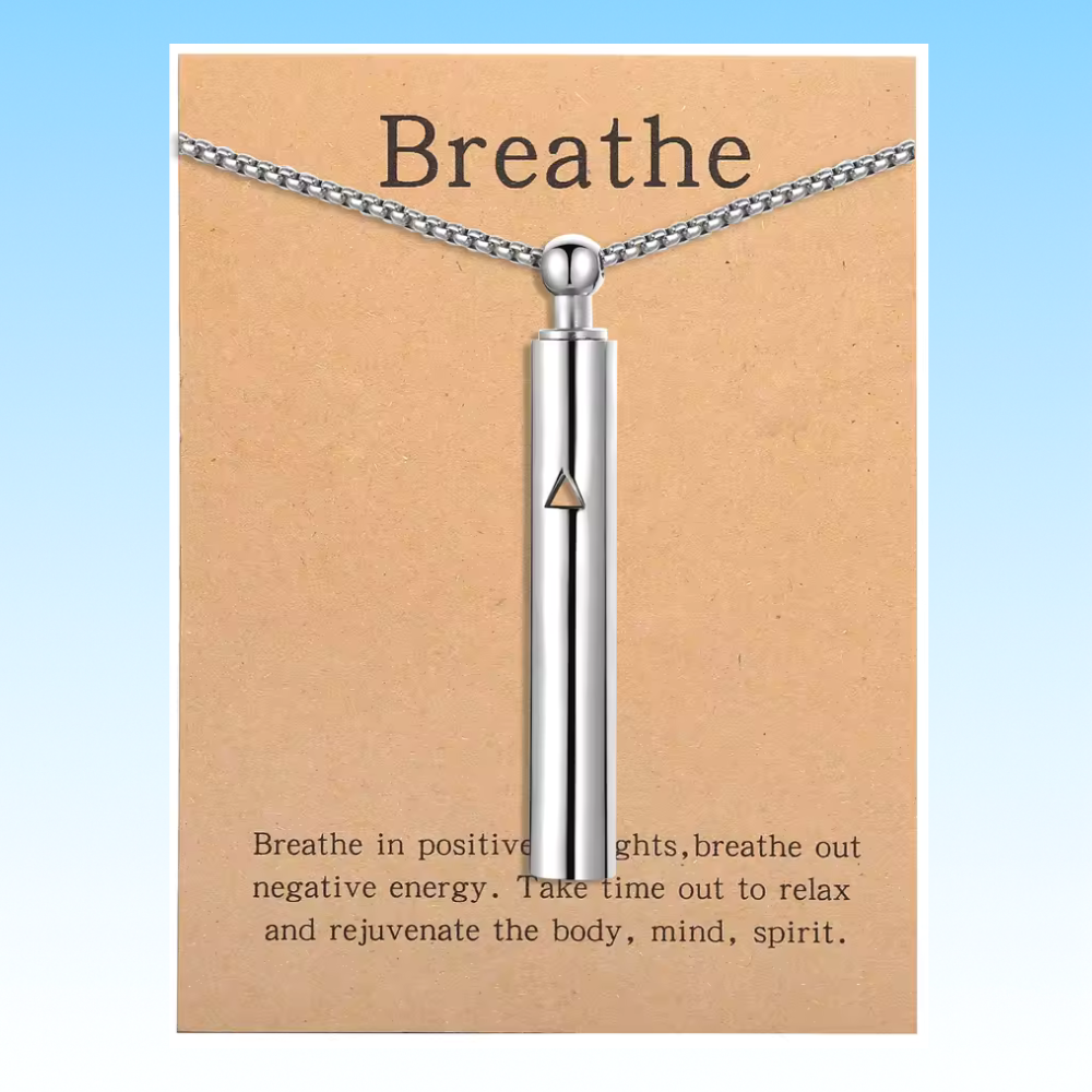 Lung Aid™ BreatheCalm Inhale Pendant