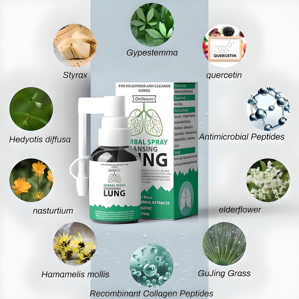 🎁 Lung Aid™ Organic Herbal Oral Lung Spray: Powerful Lung Support, Respiratory Cleanse & Repair. (100% off)
