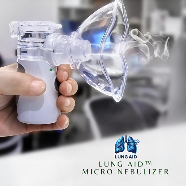 Lung Aid™ VitalBreathe Classic Micro Nebulizer: Portable Convenient & Effective